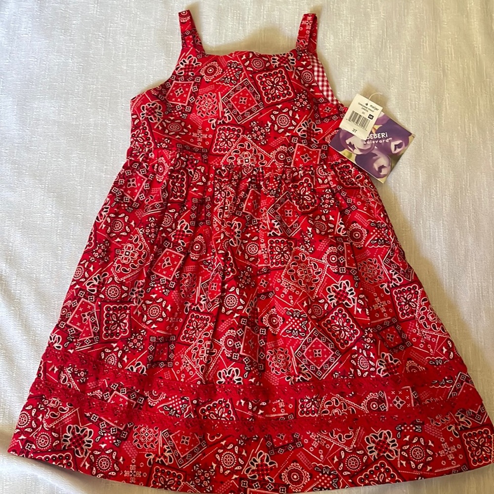 Bandanna dress - sz 3T